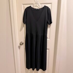 Zara Black Midi Dress